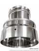 Raccord rigide femelle avec vissage interne anticondensat ISOFLEX