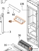 Déflecteur inox / Pare-flammes Jolly Mec I-DEA2 DORY - 607087