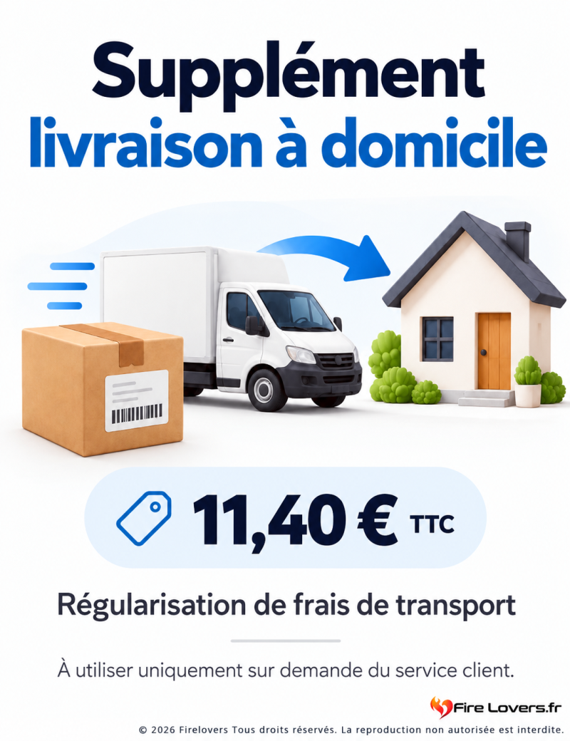 Supplément livraison à domicile