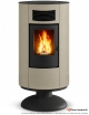Poêle à granulés étanche Circe 5E-8 A++ design compact 7,5 kW