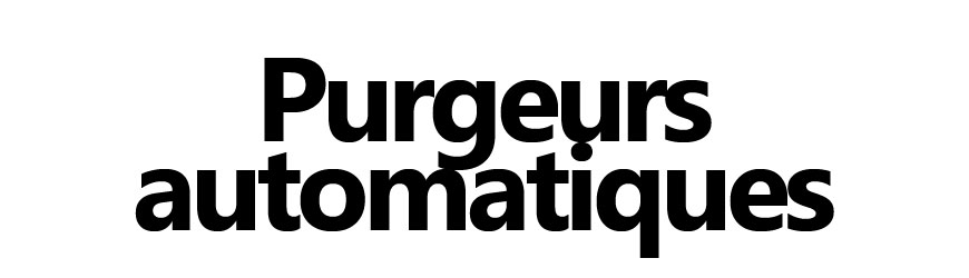 Purgeurs automatiques chauffage | Flotteur & laiton
