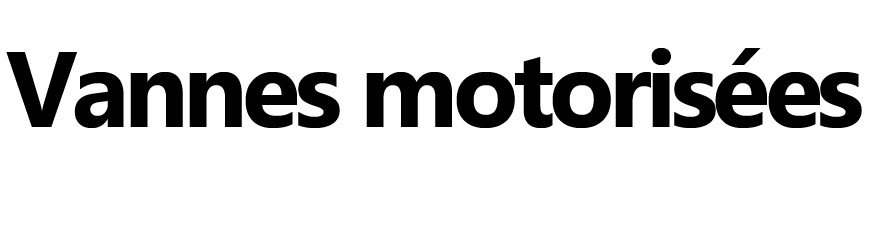 Vannes motorisées pour systèmes domotiques | Firelovers