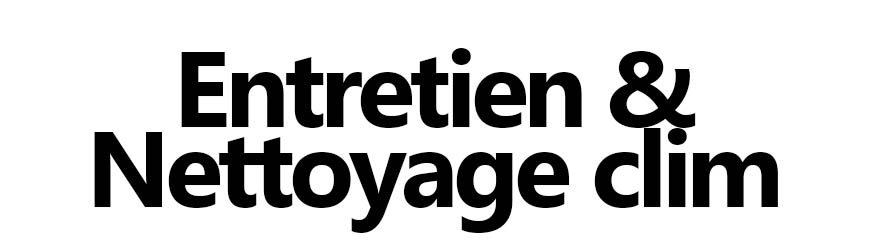 Entretien climatisation : nettoyant clim, désinfection, maintenance