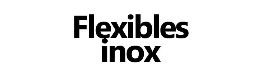 Flexibles inox simple et double peau | Firelovers