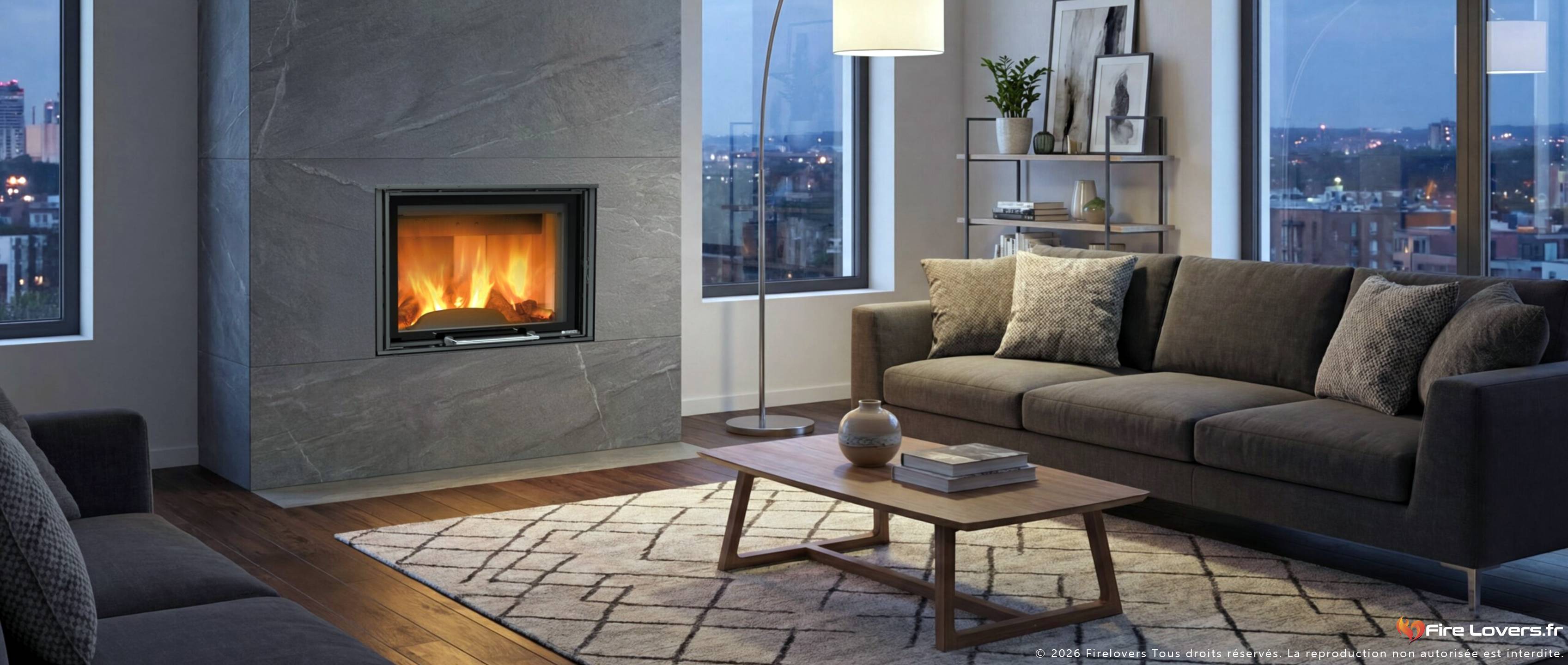 La Nordica TERMOCAMINO WF PLUS.16 — Insert hydraulique à bois