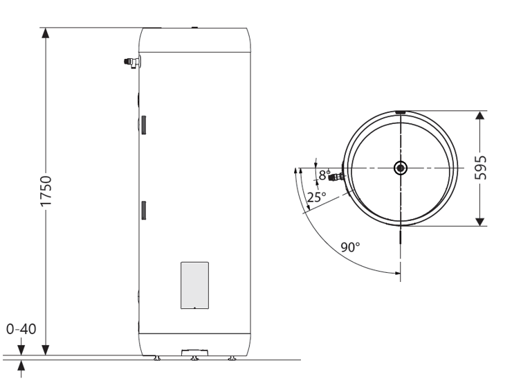 Dimensions DGC 300