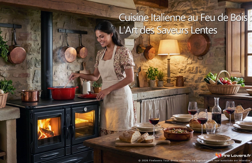 Cuisine Italienne au Feu de Bois : L'Art des Saveurs Lentes